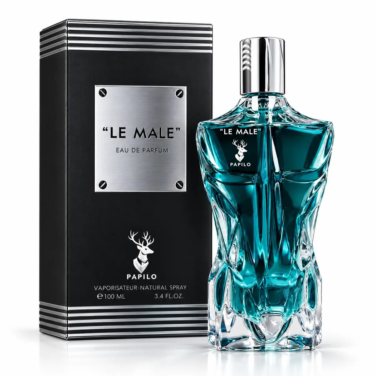 ادکلن اسپیگان پاپیلو ژان پل له میل (Jean Paul Gaultier Le Male) مردانه حجم 100 میلیلیتر